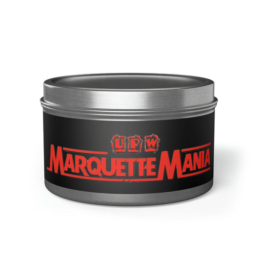 UPW MarquetteMania Tin Candles