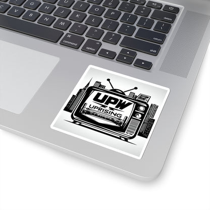 UPW UPRISING Retro TV Sticker