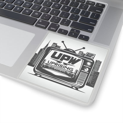 UPW UPRISING Retro TV Sticker