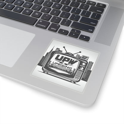 UPW UPRISING Retro TV Sticker