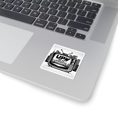 UPW UPRISING Retro TV Sticker